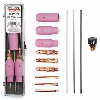 LINCOLN ELECTRIC Magnum Collet Body Kit, 12C052