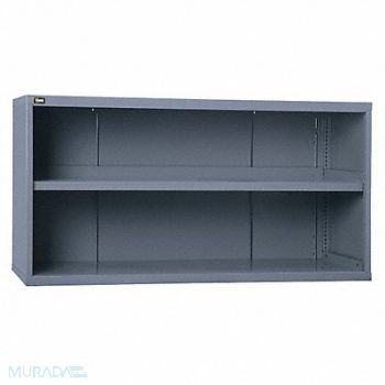 VIDMAR Base Cabinet 31 x60 x27 3/4 Gray 2Shlv, 12C815