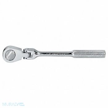SK PROFESSIONAL TOOLS Hand Ratchet 6 1/4 in Chrome 1/4 in, 12D244