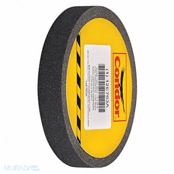 CONDOR AntiSlip Tape 60 ftLx1 inW BLK 80 Grit, 12E763