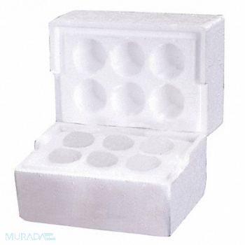 POLAR TECH Laboratory Mailer White PK43, 12F280