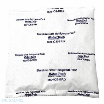 POLAR TECH Cold Pack 8 lb 8 L 8 W PK4, 12F371