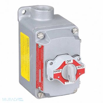 APPLETON ELECTRIC Control Station 3/4 In 1 Gang 10A @ 600V, 12F449