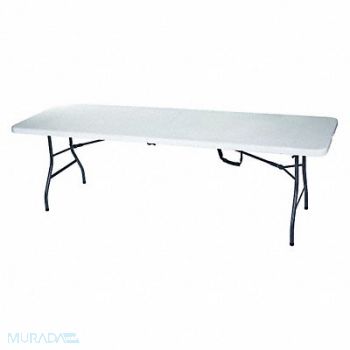 GRAINGER APPROVED Bifold Tbl Rectgl Polyethylene 96 L 29 W, 12F613