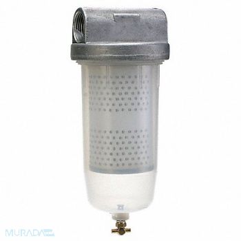 DAYTON Filter Housing 10 1/4 H 4 1/4 Dia, 12F727