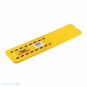 CONDOR AntiSlip Tread 24 Lx6 W YLW 60 Grit PK10, 12F876