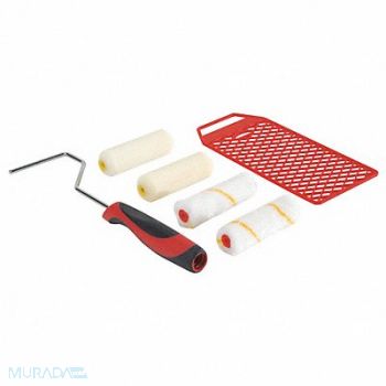 SHUR-LINE Mini Paint Roller Kit 4 L 3/8 Nap, 12G322