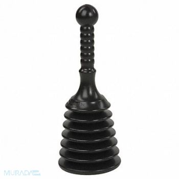 GRAINGER APPROVED Bellows Plunger Polyethylene CupSize5In., 12G690