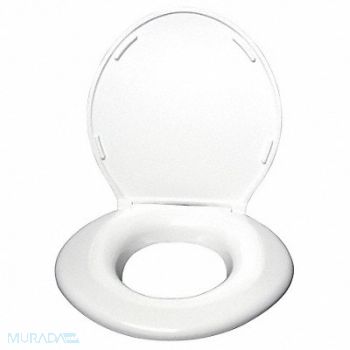 BIG JOHN Toilet Seat Elongated/Round Bowl Closed, 12G704