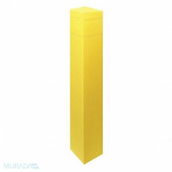POST GUARD Post Sleeve 6-1/2x6-1/2 In 55In H Yellow, 12G951