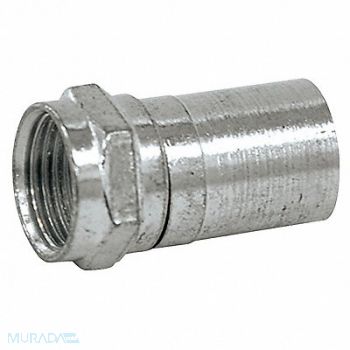 DOLPHIN COMPONENTS CORP Coupler Cable F-Type RG59 PK10, 12H893