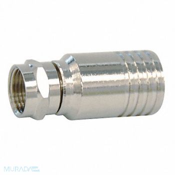 DOLPHIN COMPONENTS CORP Cable Coupler F-Type RG59 Coax PK10, 12H894