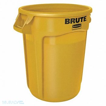 RUBBERMAID COMMERCIAL PRODUCTS J2223 Utility Container 32 gal Yellow, 35ZU69