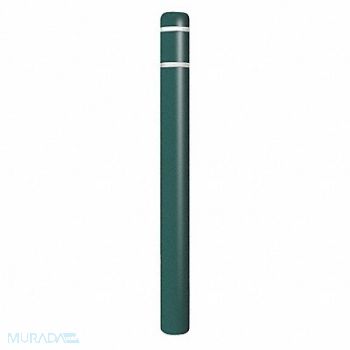 GRAINGER APPROVED Post Sleeve 4-1/2 In Dia 52 In H Green, 12L081
