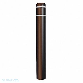 POST GUARD Bollard Cover 7 In Dia 60 In H Brown, 12L090