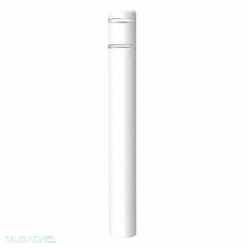 GRAINGER APPROVED Bollard Cover 7 In Dia 60 In H White, 12L091