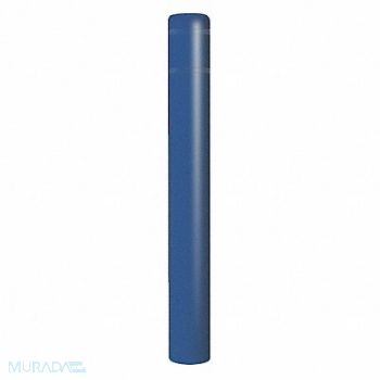 GRAINGER APPROVED Bollard Cover 7 In Dia 60 In H Blue, 12L093