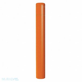 POST GUARD Bollard Cover 7 In Dia 60 In H Orange, 12L094