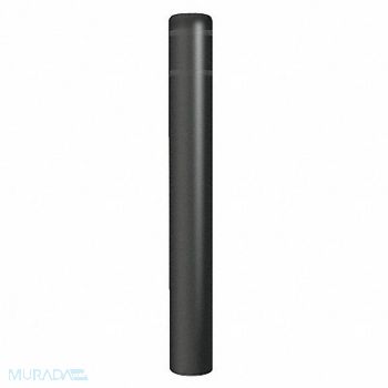 POST GUARD Bollard Cover 7 In Dia 60 In H Black, 12L096