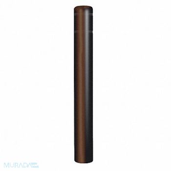 GRAINGER APPROVED Bollard Cover 7 In Dia 60 In H Brown, 12L098