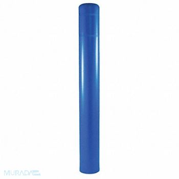 GRAINGER APPROVED Bollard Cover 4 Dia 52 H Blue, 12L102