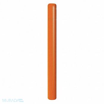 POST GUARD Post Sleeve 4-1/2 In Dia 52 In H Orange, 12L103