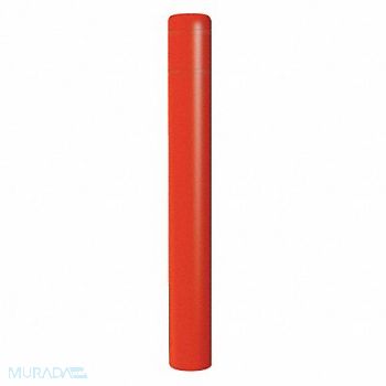 POST GUARD Bollard Cover 7 In Dia 60 In H Red, 12L113