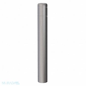 POST GUARD Bollard Cover 8-7/8 In Dia 72 In H Gray, 12L116