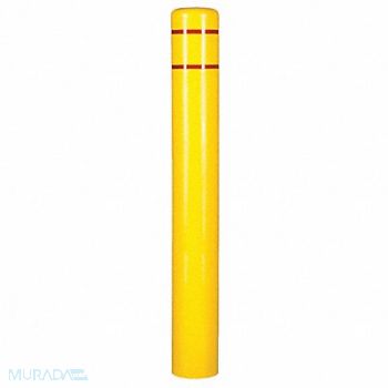 GRAINGER APPROVED Bollard Cover 6 Dia 72 H Yellow, 12L120