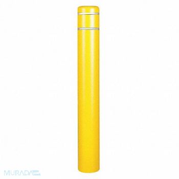 GRAINGER APPROVED Post Sleeve 10-7/8 In Dia 60In H Yellow, 12L124