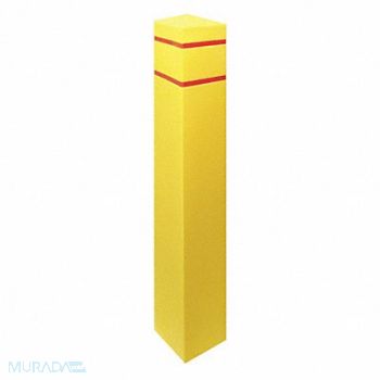 POST GUARD Post Sleeve 6-1/2x6-1/2 In 55In H Yellow, 12L129