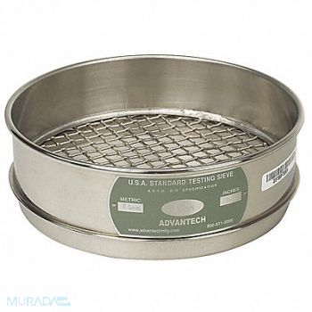 ADVANTECH Sieve #12 S/S 8 In Full Ht, 8VR88