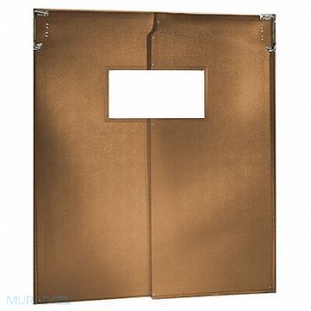 CHASE G2992 Swinging Dr 7x5 ft Medium Brown PVC PR, 12P250
