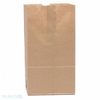 GRAINGER APPROVED Grocery Bag Brown PK500, 12R031