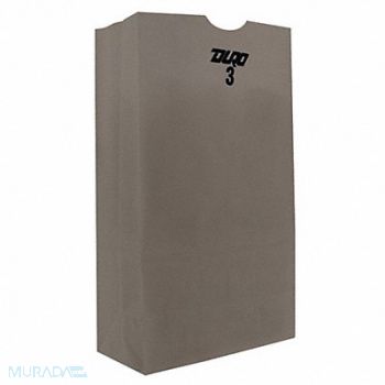 GRAINGER APPROVED Grocery Bag White PK500, 12R039