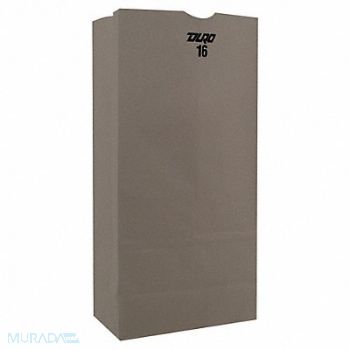 GRAINGER APPROVED Grocery Bag White PK500, 12R046