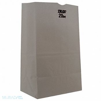 GRAINGER APPROVED Grocery Bag White PK500, 12R048