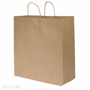 GRAINGER APPROVED Shopping Bag Merchandise Brown PK200, 12R081
