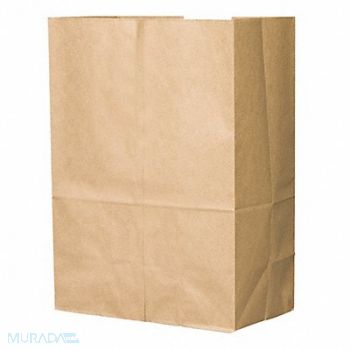 GRAINGER APPROVED Grocery Bag Brown PK400, 12R103