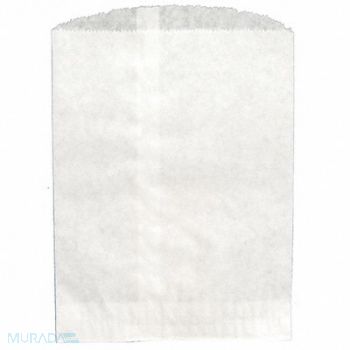 GRAINGER APPROVED Merchandise Bag White PK500, 12R126