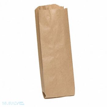 GRAINGER APPROVED Liquor Bag Brown PK500, 12R141