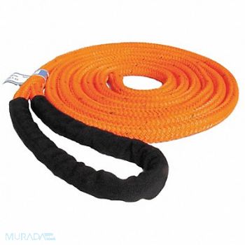ALL GEAR Bull Rope Sling 3/4 In x 12 Ft Orange, 12R275
