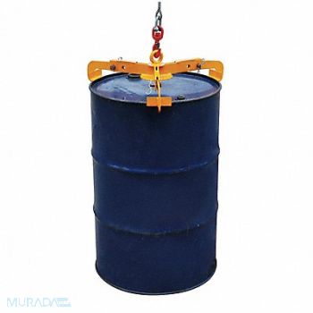 DAYTON Drum Lifter Yellow Vertical Steel, 12R540