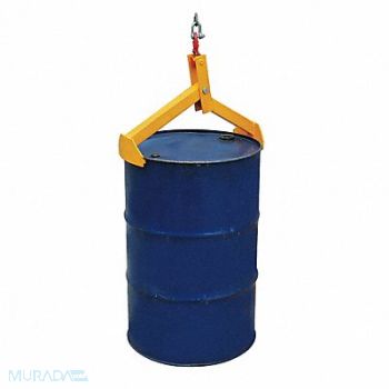 DAYTON Salvage Drum Lifter Ylw Vertical Steel, 12R543