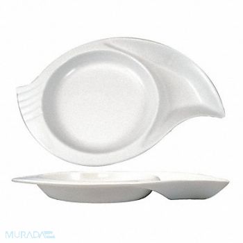 ITI Snail Plate 8-1/2 White PK48, 12R901