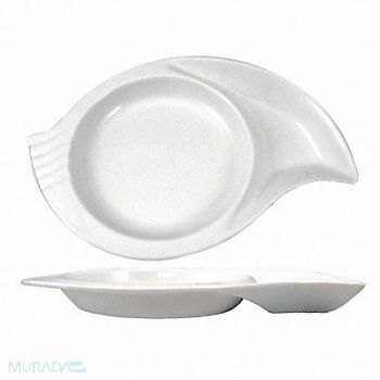 ITI Snail Plate 10-1/2 White PK36, 12R902