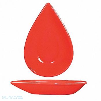 ITI Tear Drop Fruit Dish 3-1/2 Oz Red PK48, 12R932