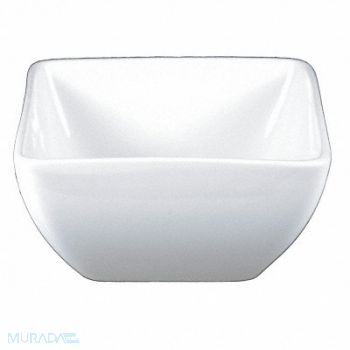 ITI Square Bowl 14-1/2 Oz White PK36, 12R939
