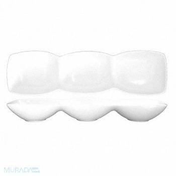 ITI Bowl 3-Compartment 6 Oz White PK12, 12R941