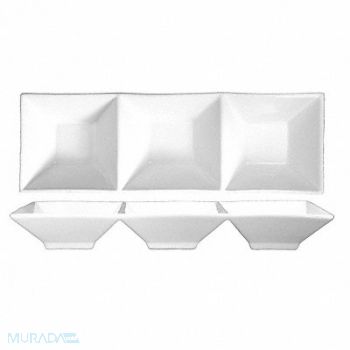 ITI Bowl 3-Compartment 5 Oz White PK24, 12R944